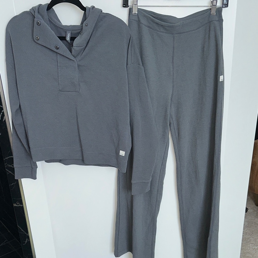 Vuori Women's Track Pants and Hoodie Set